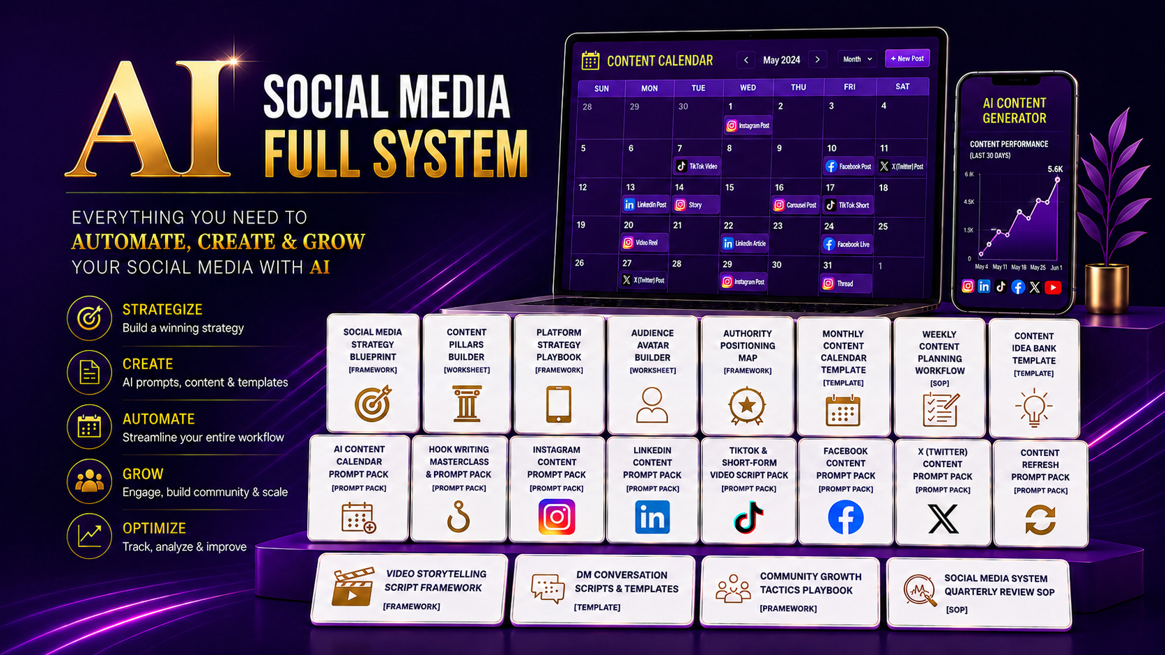 AI Social Media Full System