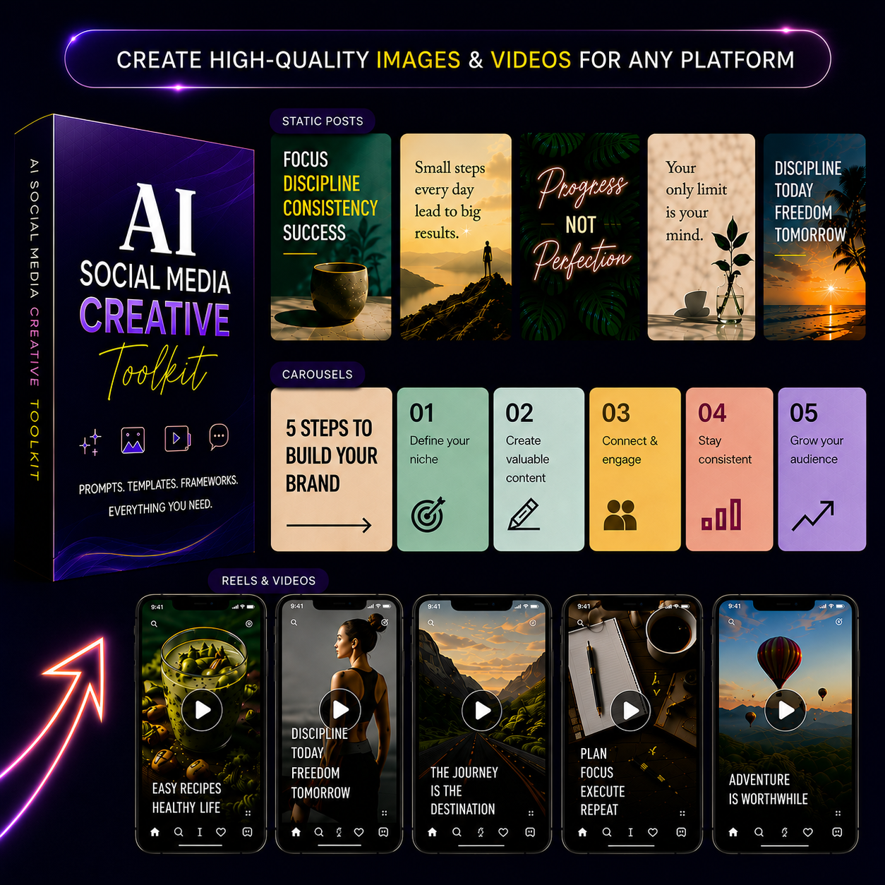 AI Social Media Creative Toolkit preview
